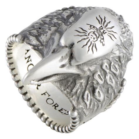 angry forest gucci ring|Designer Silver Jewellery .